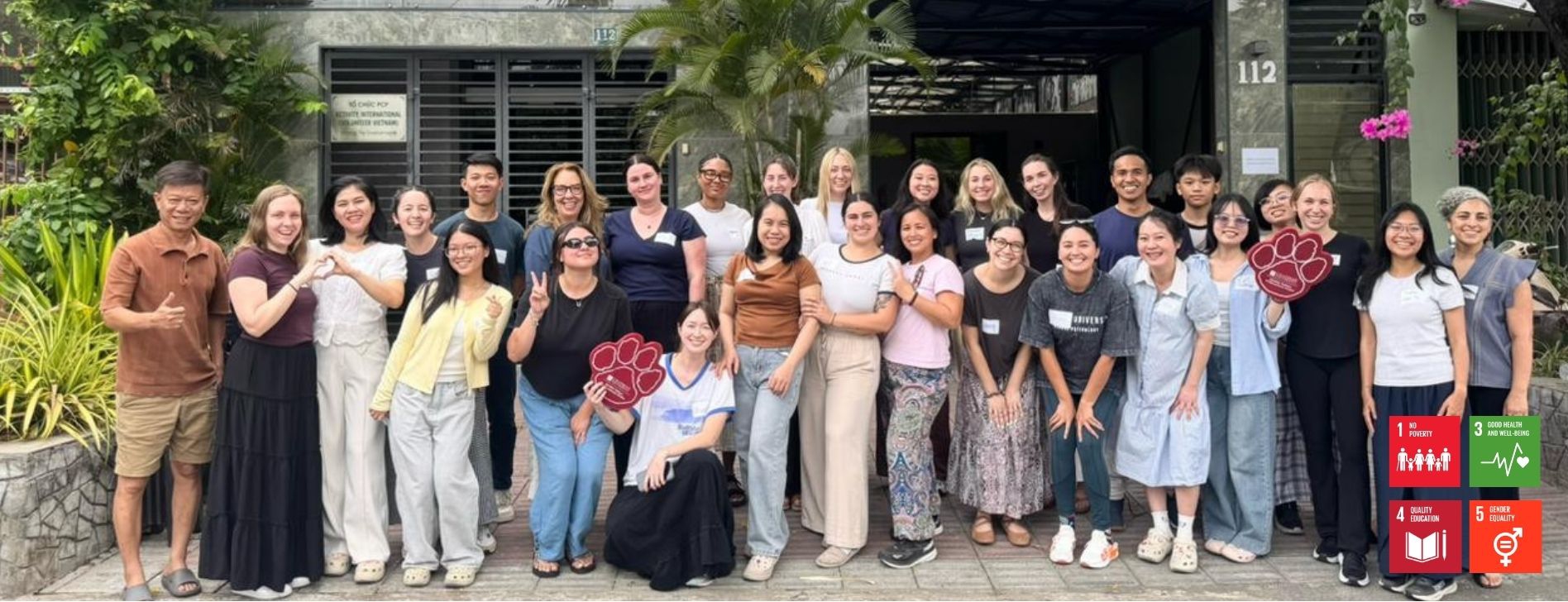 Service learning program for college university students