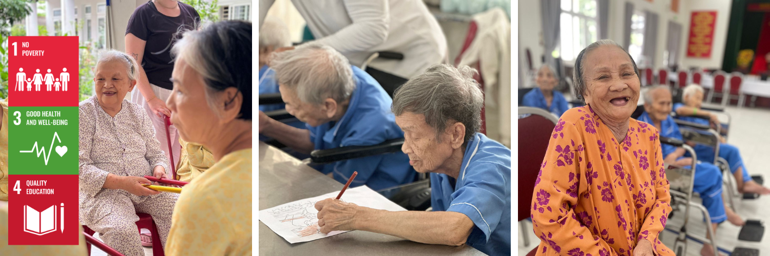 Working for an NGO who has been supporting disadvantaged people in Vietnam for more than 20 years