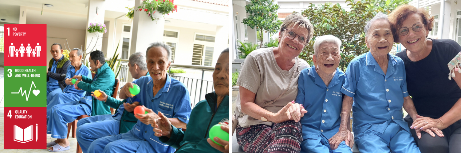 From helping hands to open hearts -the journey that changes you and others.